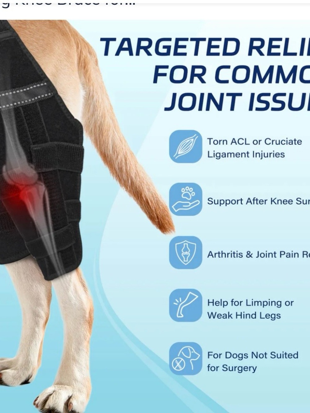 New Adjustable Dog Leg Braces
